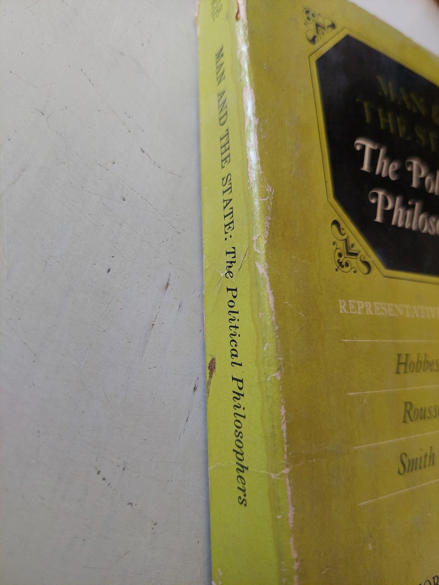 man & the state .. the political philosophers - متجر كتب مصر - متجر كتب مصر