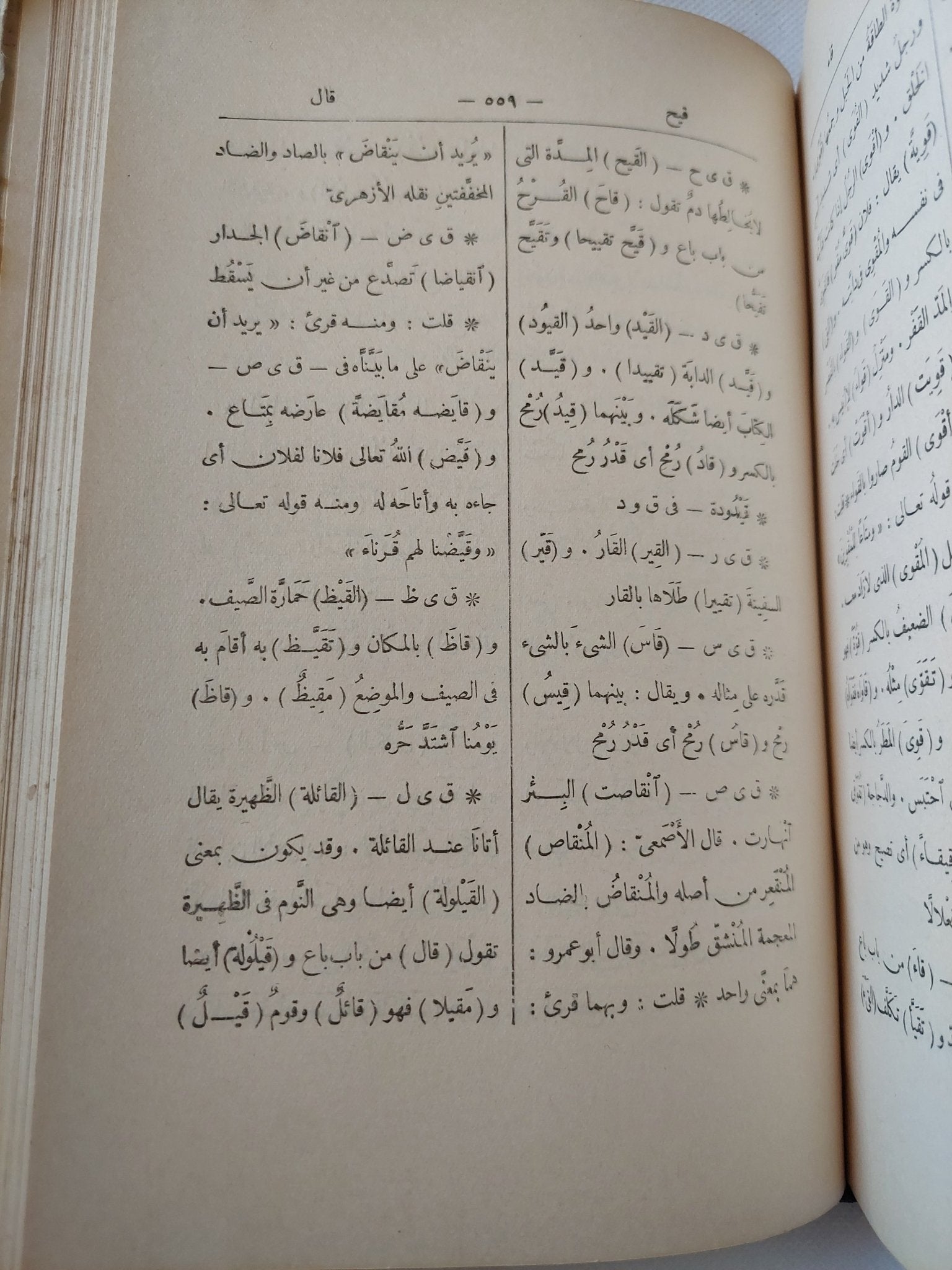 مختار الصحاح / محمد ابن ابى بكر الرازى - هارد كفر ١٩٥٣ - متجر كتب مصر - المكتبة الفلسفية