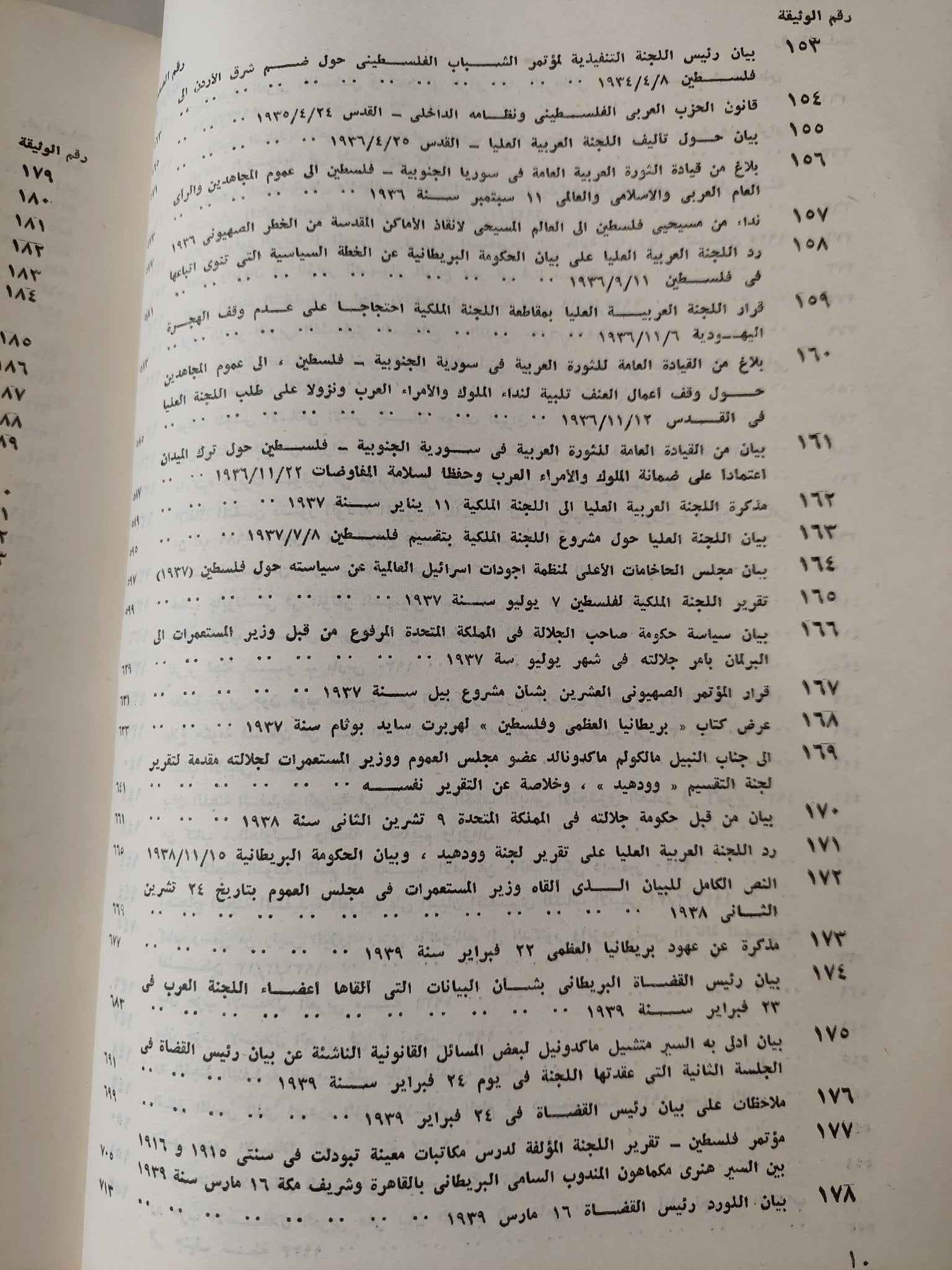 ملف وثائق فلسطين / ملحق بالخرائط والوثائق المهمة ( جزئين مجلدات ضخمة ) - متجر كتب مصر - متجر كتب مصر