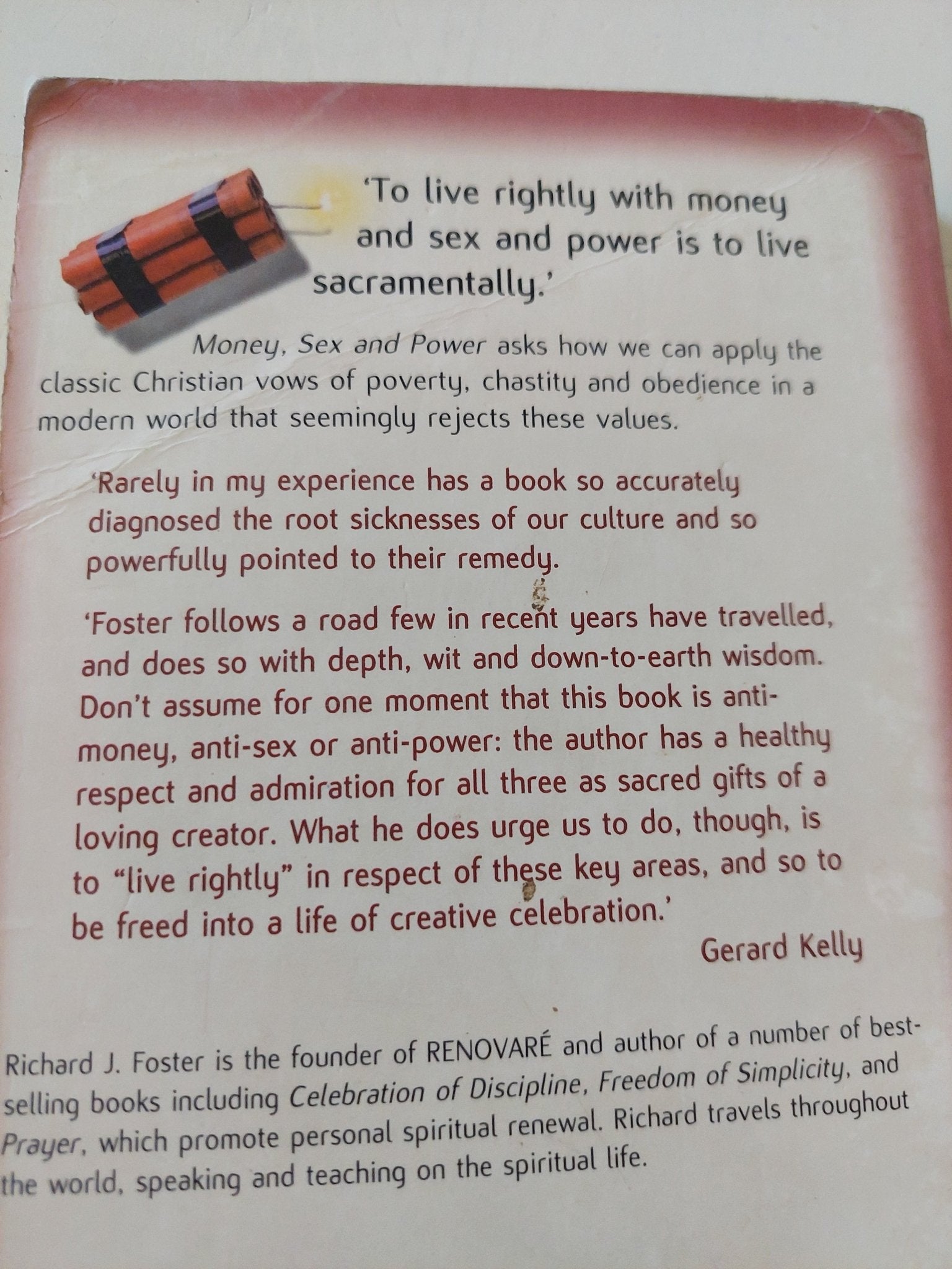 Money, Sex and Power: The Challenge of the Disciplined Life / Richard Foster - متجر كتب مصر - متجر كتب مصر