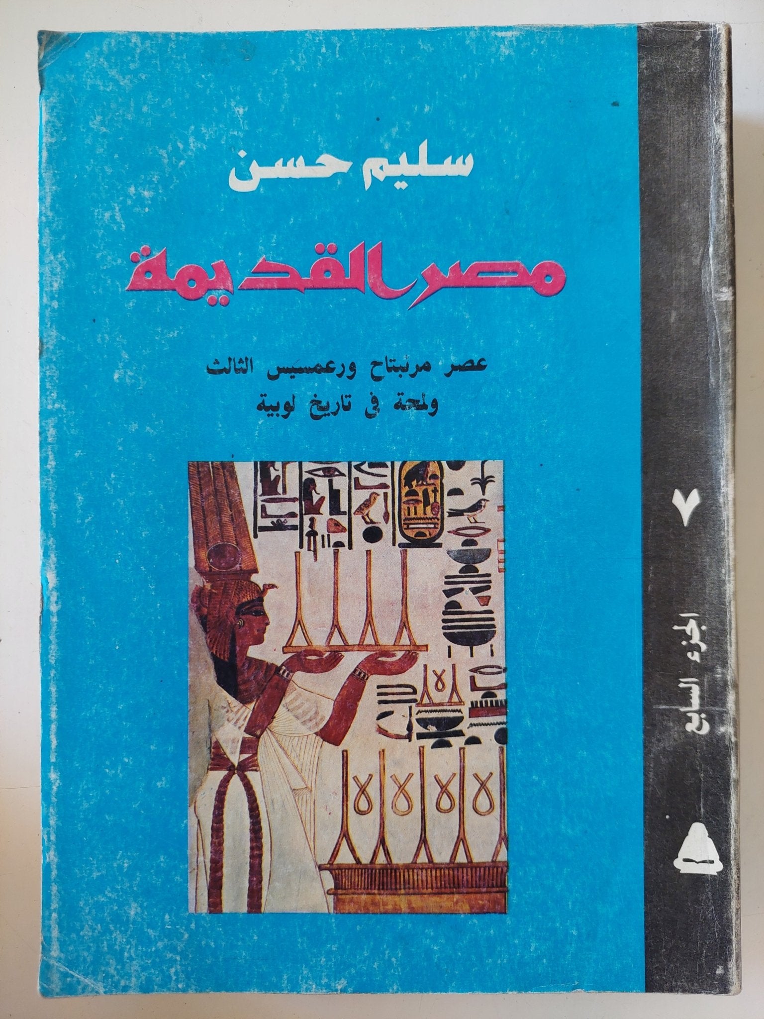 مصر القديمة ج7 .. عصر مرنبتاج ورعمسيس الثالث ولمحة فى تاريخ نوبية / سليم حسن - متجر كتب مصر - متجر كتب مصر