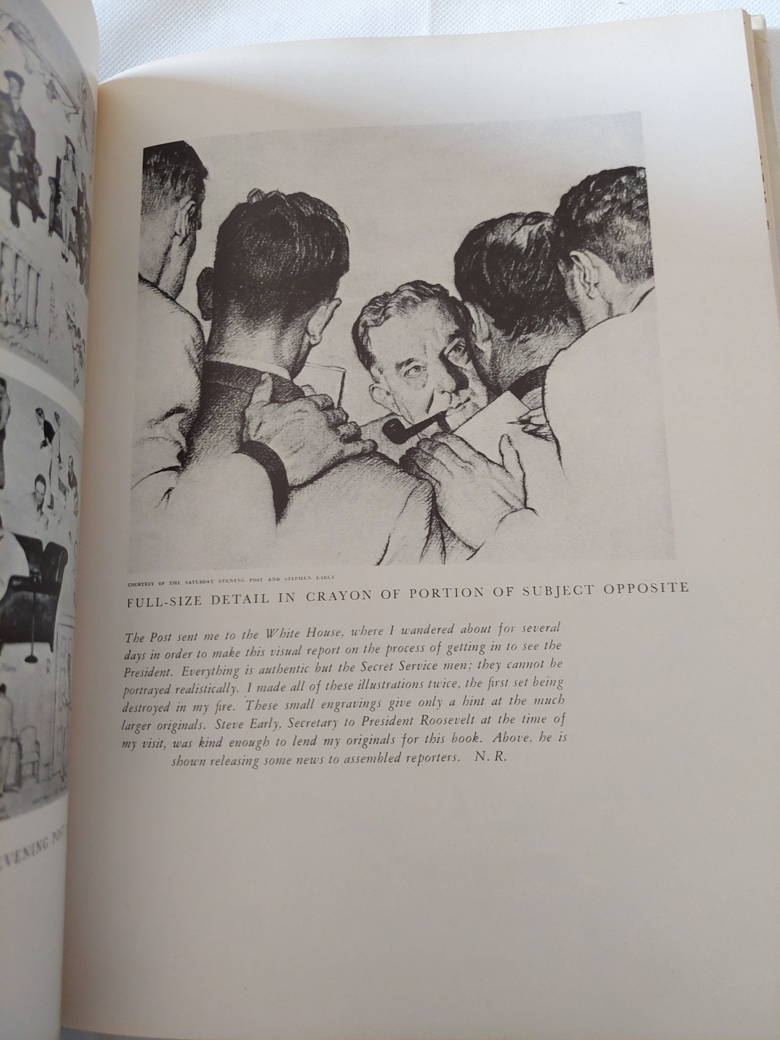 Norman Rockwell illustrator / Arthur Guptill - قطع كبير ملحق بالصور / هارد كفر - متجر كتب مصر - متجر كتب مصر