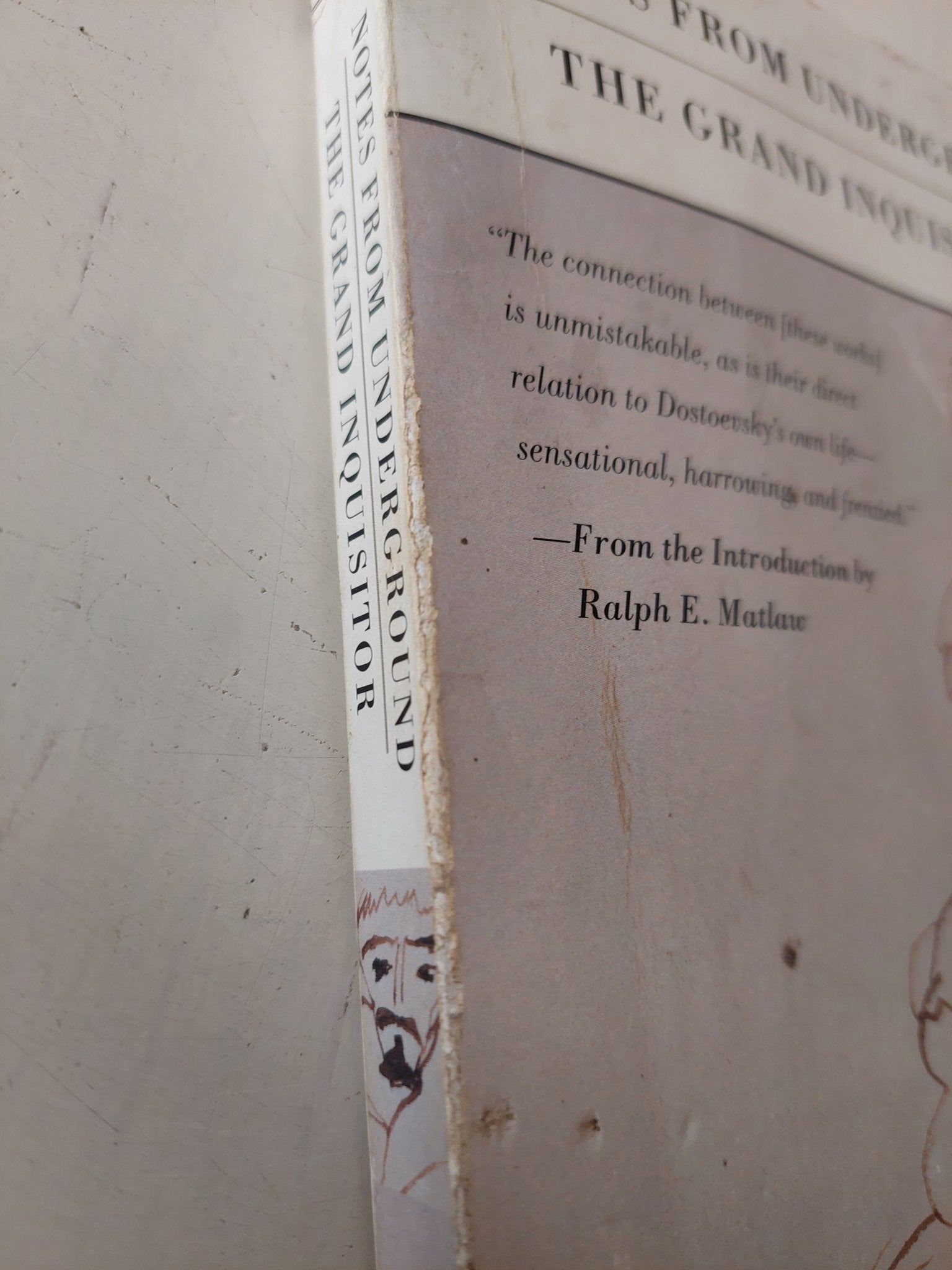 Notes form underground .. The grand Inquisitor / Fyodor Dostoevesky - متجر كتب مصر - متجر كتب مصر