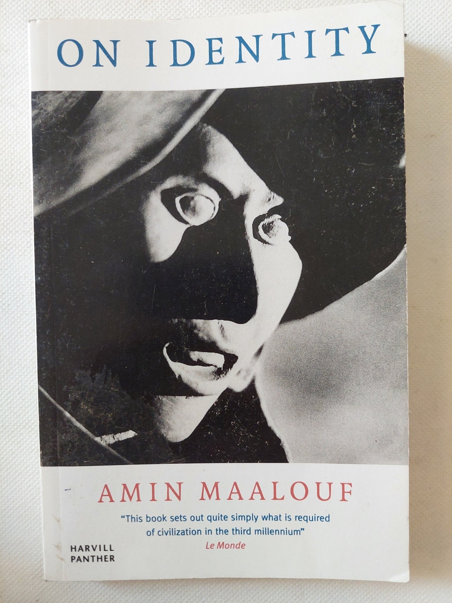 On identity / Amin Maalouf - متجر كتب مصر - متجر كتب مصر
