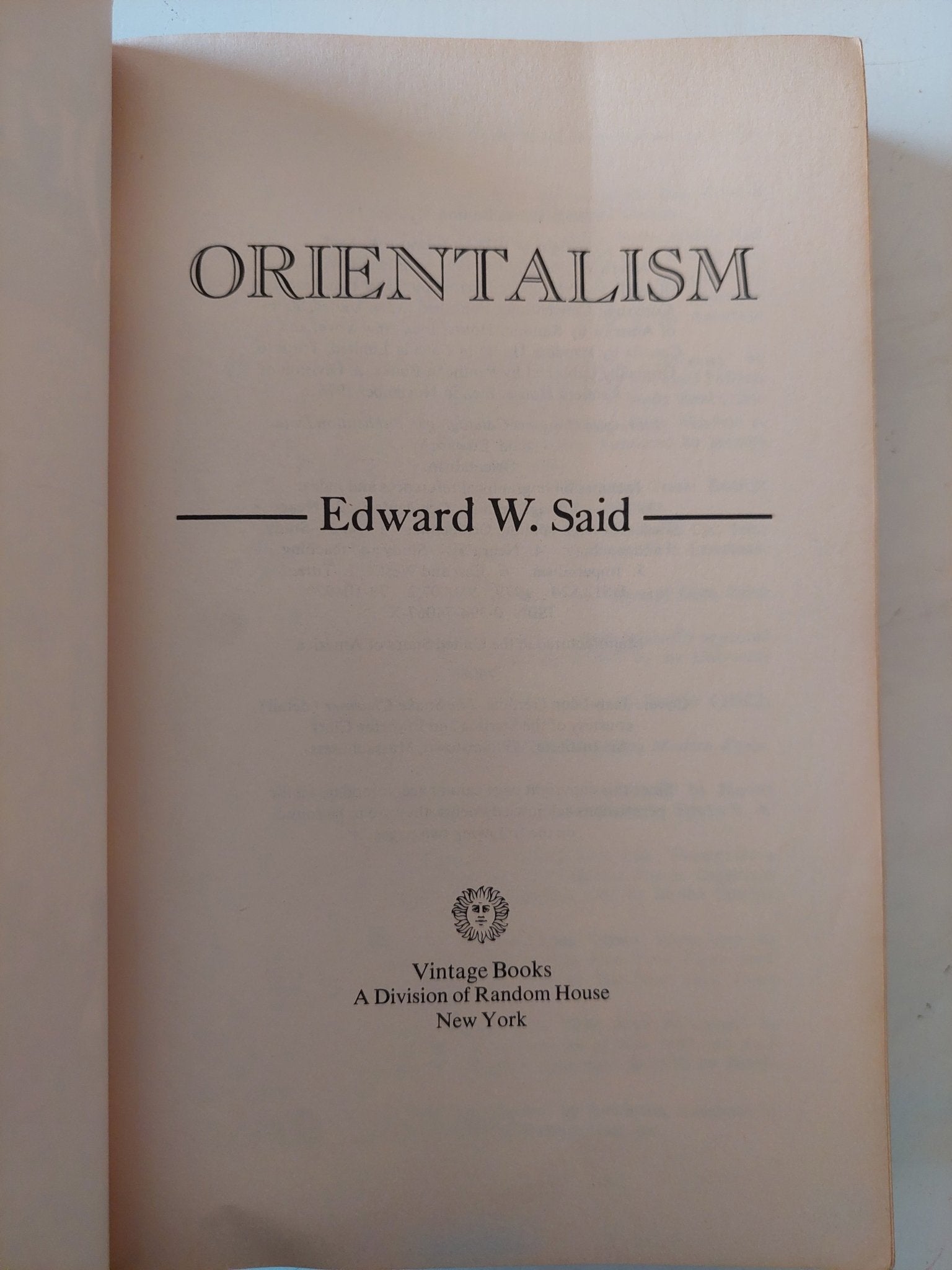 Orientalism / Edward Said - متجر كتب مصر - متجر كتب مصر