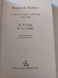 Reason and Violence / R D Laing & D G Cooper - هارد كفر - متجر كتب مصر - متجر كتب مصر