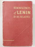 Reminiscences of Lenin by his relatives - متجر كتب مصر - متجر كتب مصر