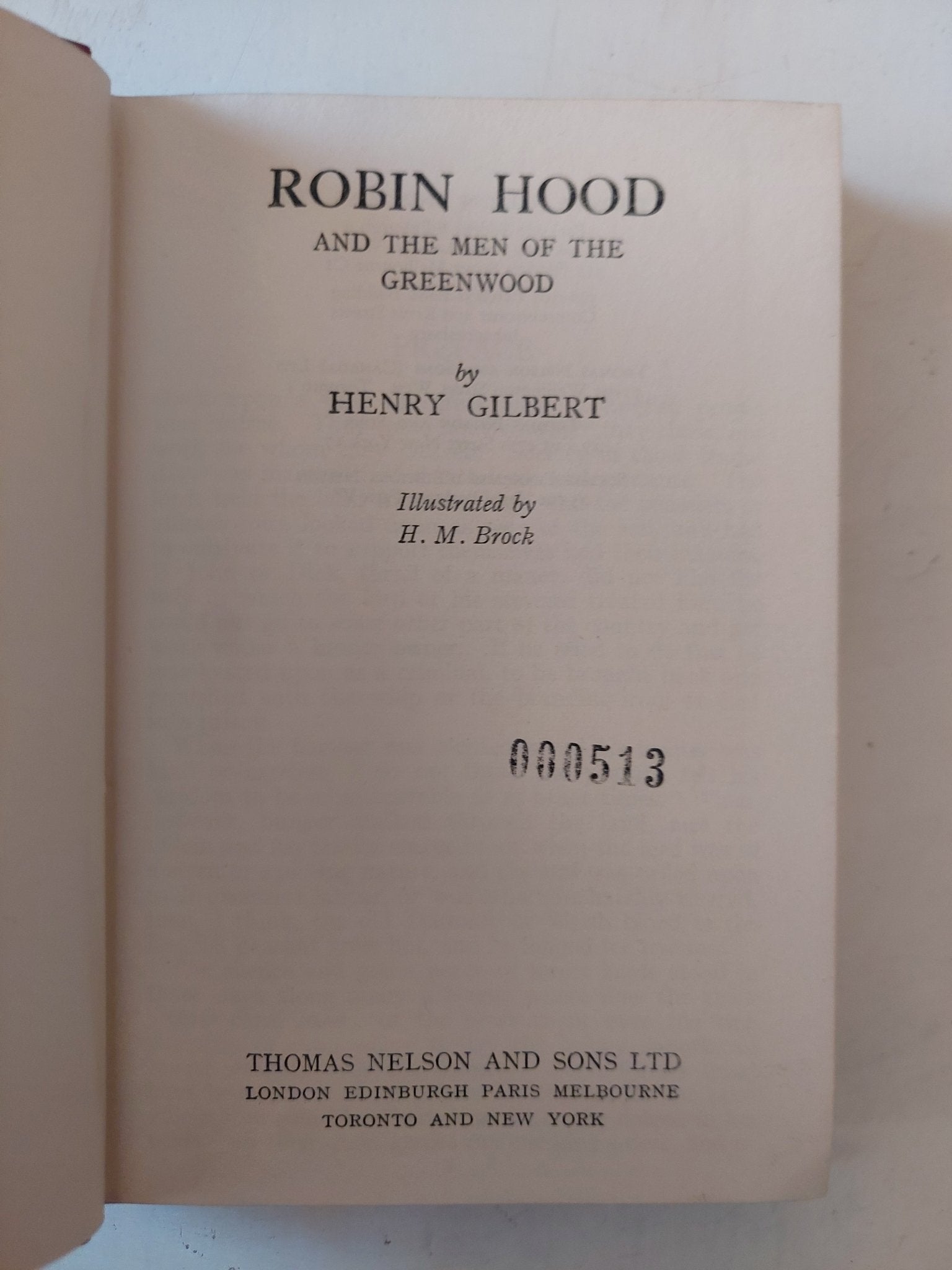 Robin Hood / Henry Gilbert - هارد كفر - متجر كتب مصر - متجر كتب مصر