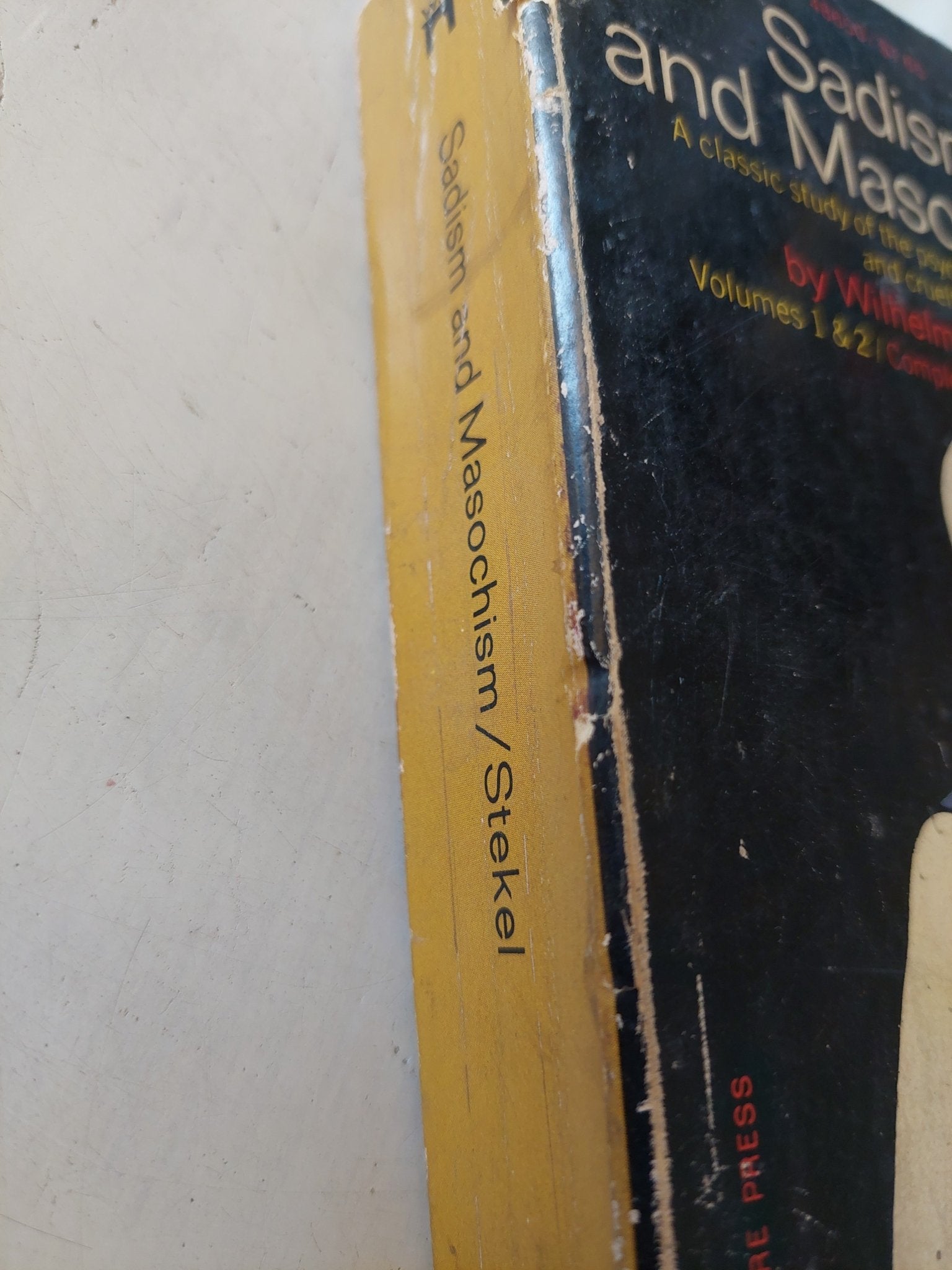 Sadism and masochism / Wilhelm Stekel - متجر كتب مصر - متجر كتب مصر