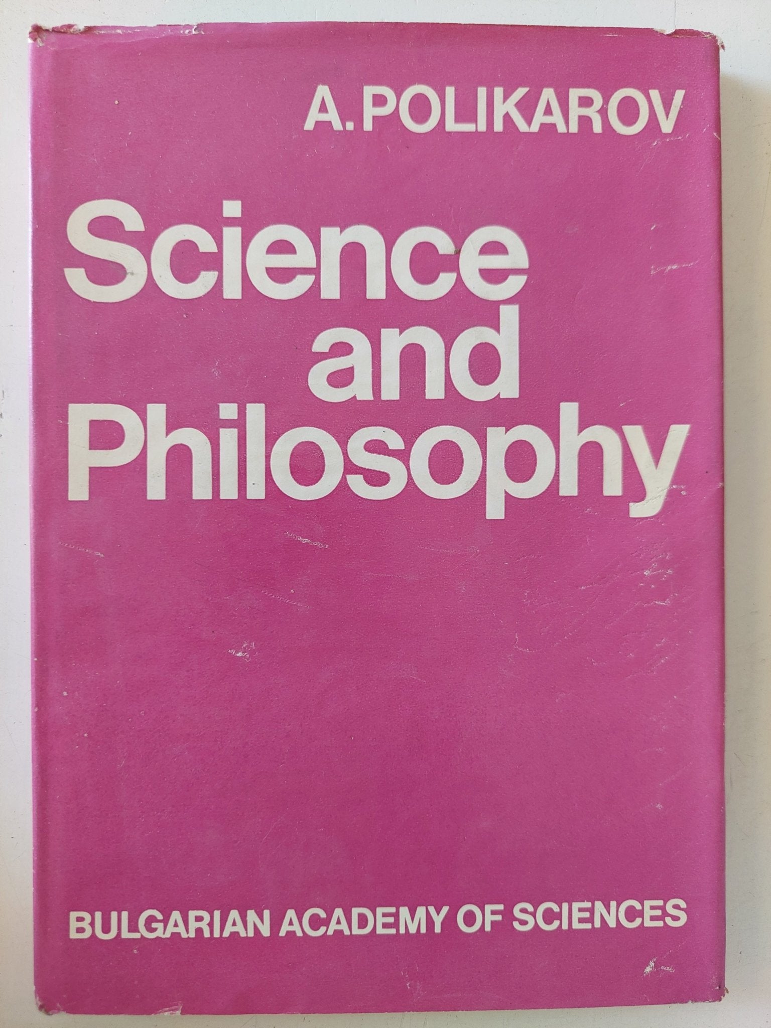 Science and philosophy / A. Polikarov - هارد كفر - متجر كتب مصر - متجر كتب مصر