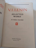Selected Works / Lenin - ٣ أجزاء هارد كفر - متجر كتب مصر - المكتبة الفلسفية