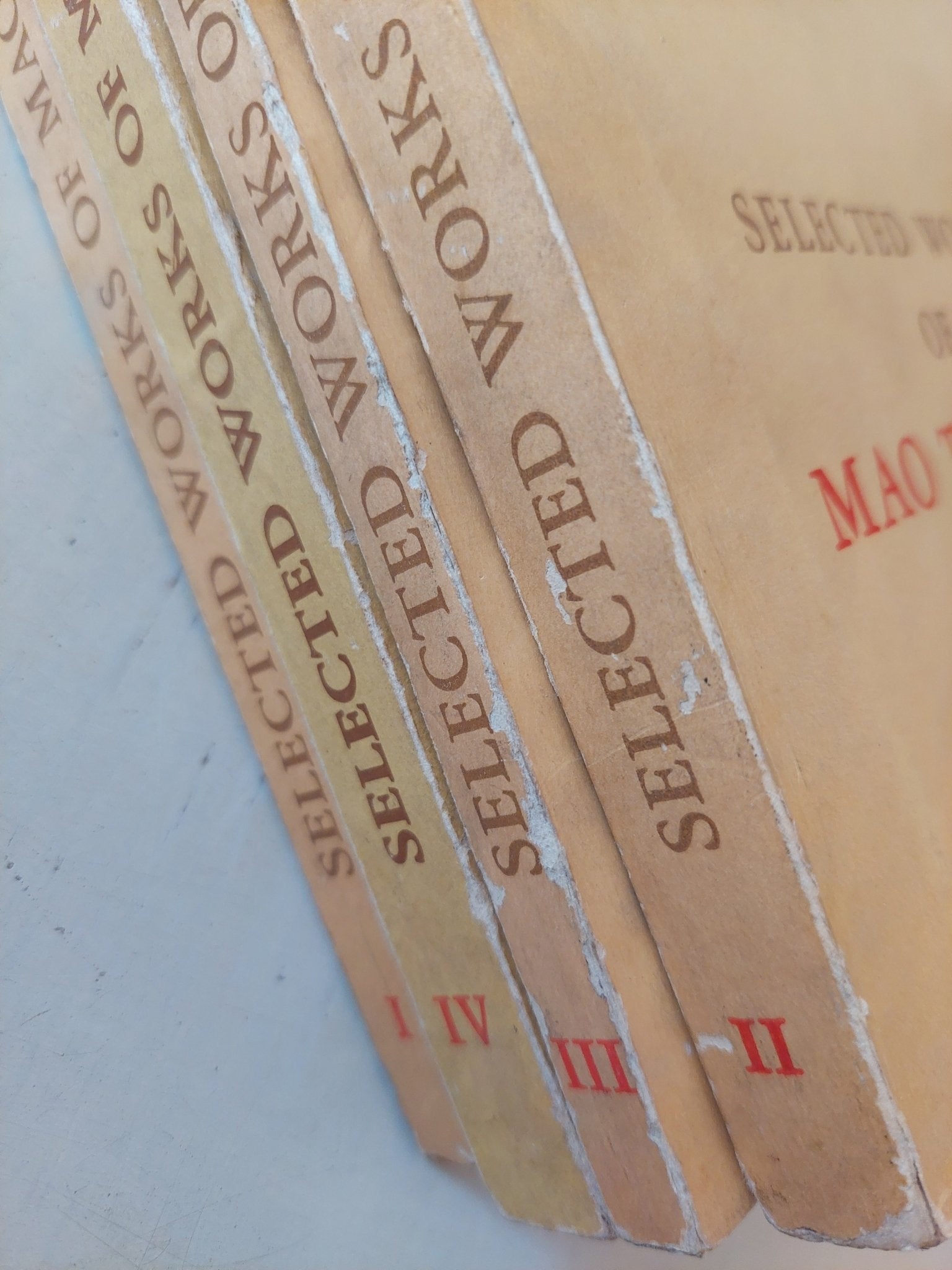 Selected works of Mo Tse - Tung - ٤ أجزاء - متجر كتب مصر - متجر كتب مصر