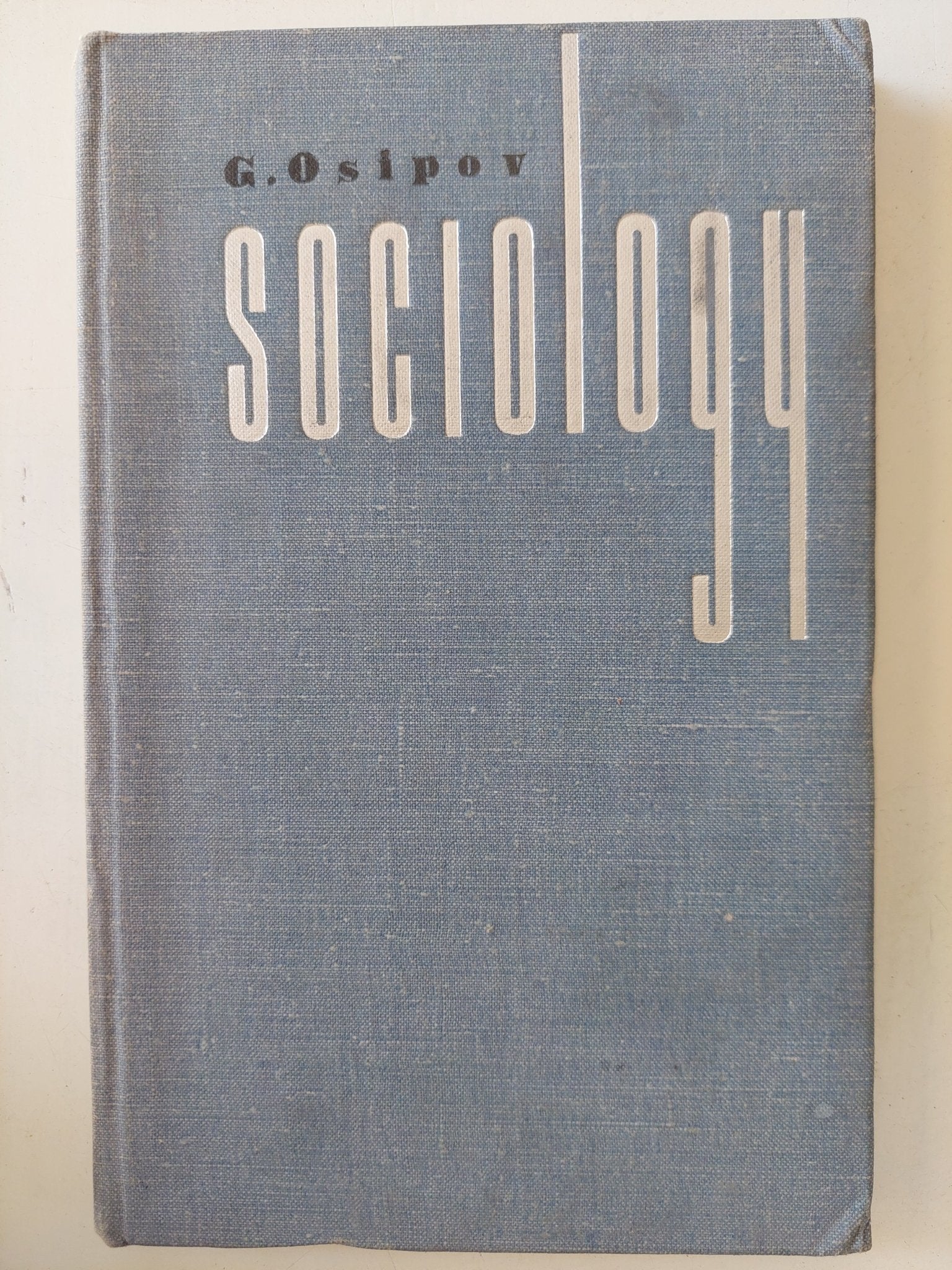 Sociology / G. oslpov - هارد كفر - متجر كتب مصر - متجر كتب مصر