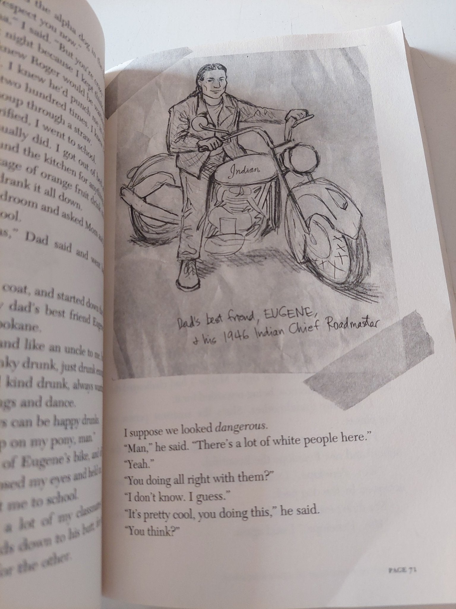 the absolutely true diary of a part time indian / Sherman Alexie - متجر كتب مصر - متجر كتب مصر