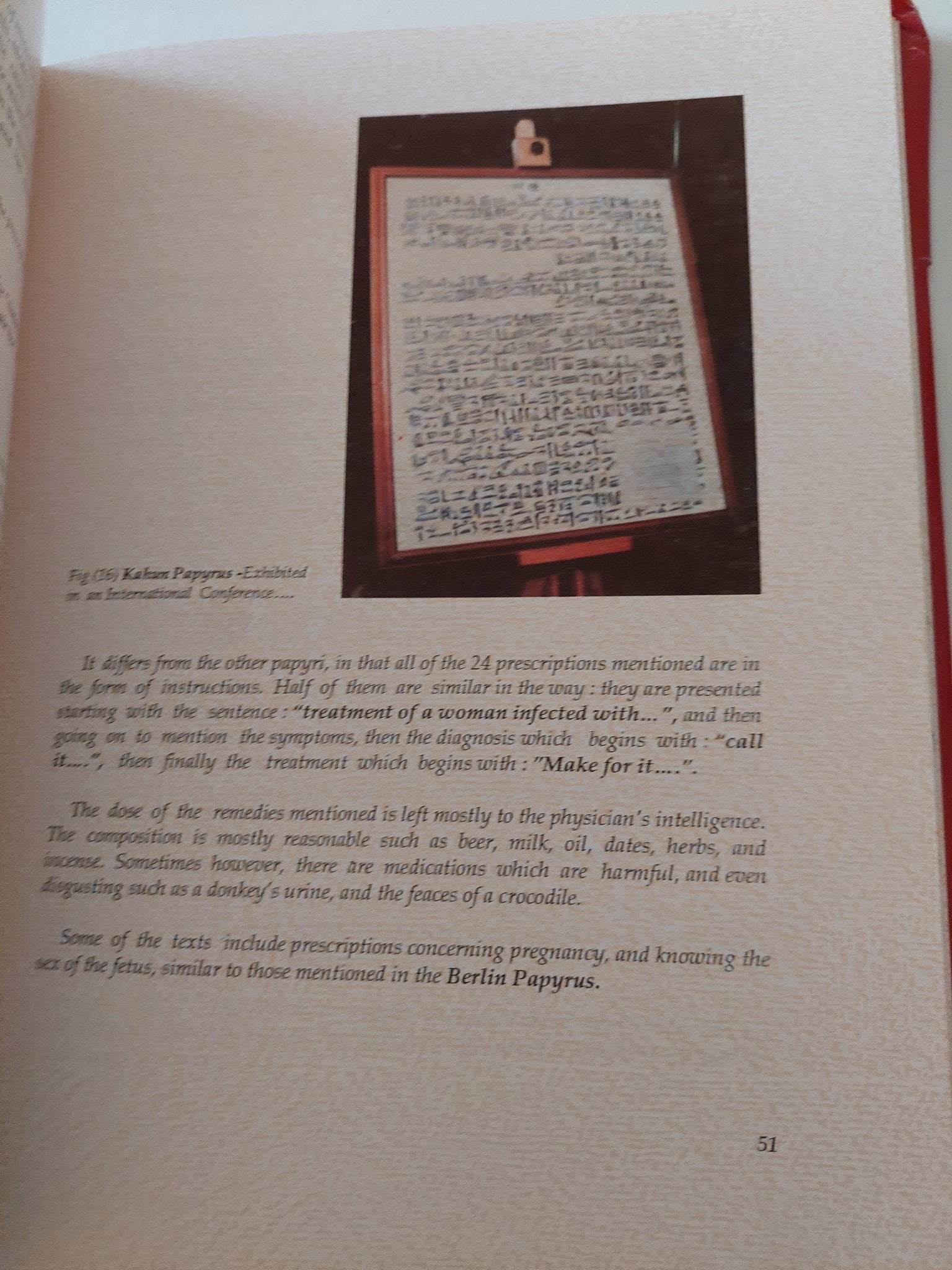 The art of childbirth in Ancient Egypt / Mohamed Fayad - قطع كبير ملحق بالصور / هارد كفر - متجر كتب مصر - متجر كتب مصر