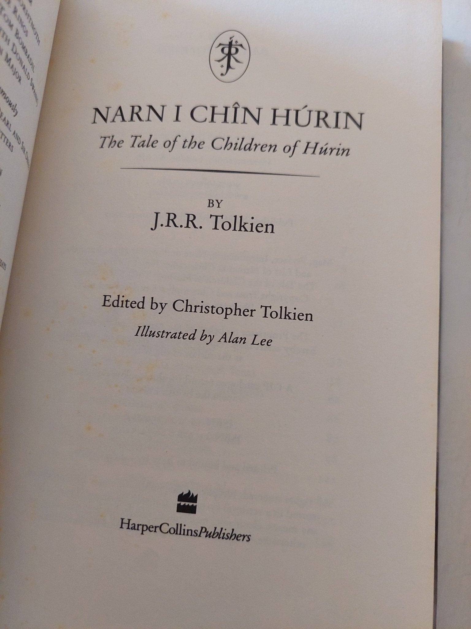 The children of Hurin / J R R Tolkien - هارد كفر ملحق بالصور - متجر كتب مصر - متجر كتب مصر