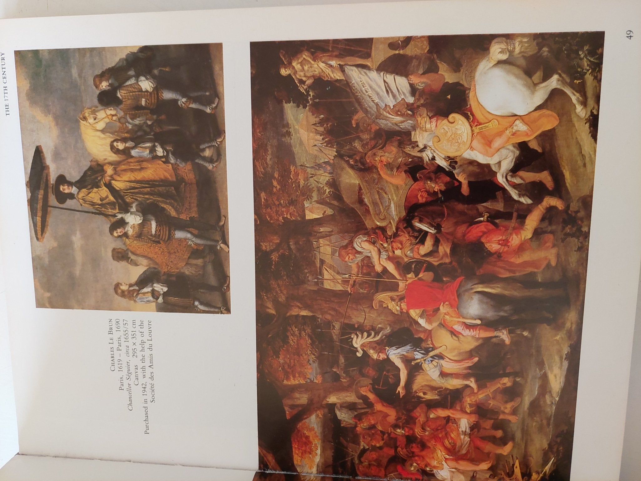 The Louvre : French and Other European Paintings / Michel Laclotte, Jean - Pierre Cuzin قطع كبير ملحق بالصور/ هارد كفر - متجر كتب مصر - متجر كتب مصر