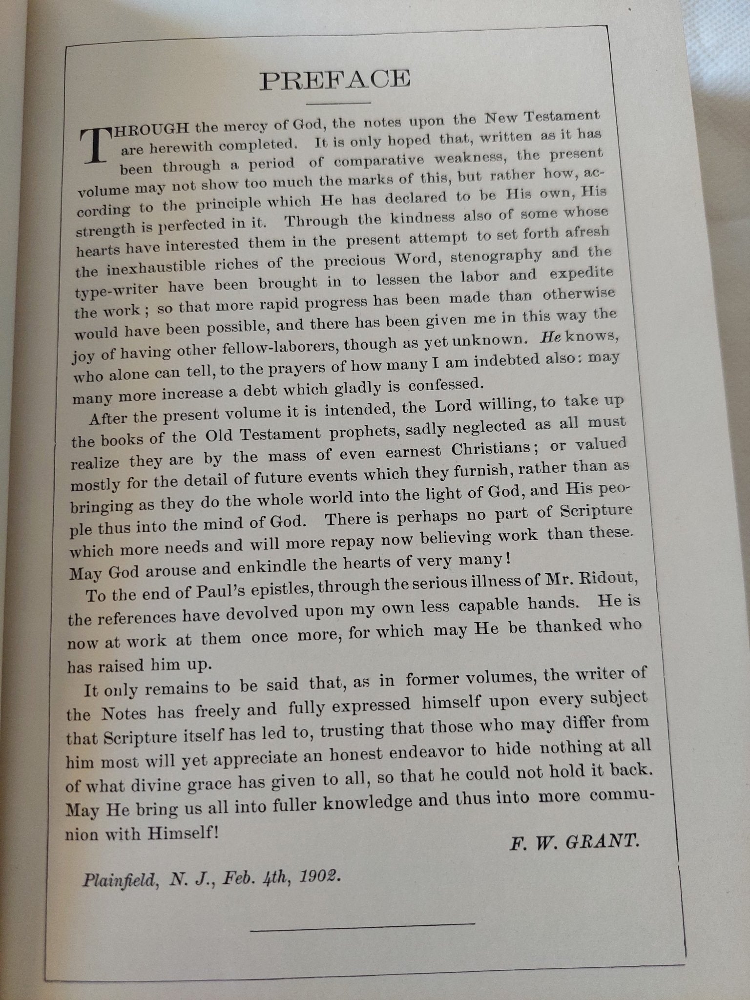 THE NUMERICAL BIBLE F.W GRANT 5 OUT OF THE 7 SERIES SET - هارد كفر - متجر كتب مصر - المكتبة الفلسفية