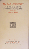 The Old Country: A Book of Praise of England - Ernest Rhys - هارد كفر ملحق بالصور - متجر كتب مصر - متجر كتب مصر