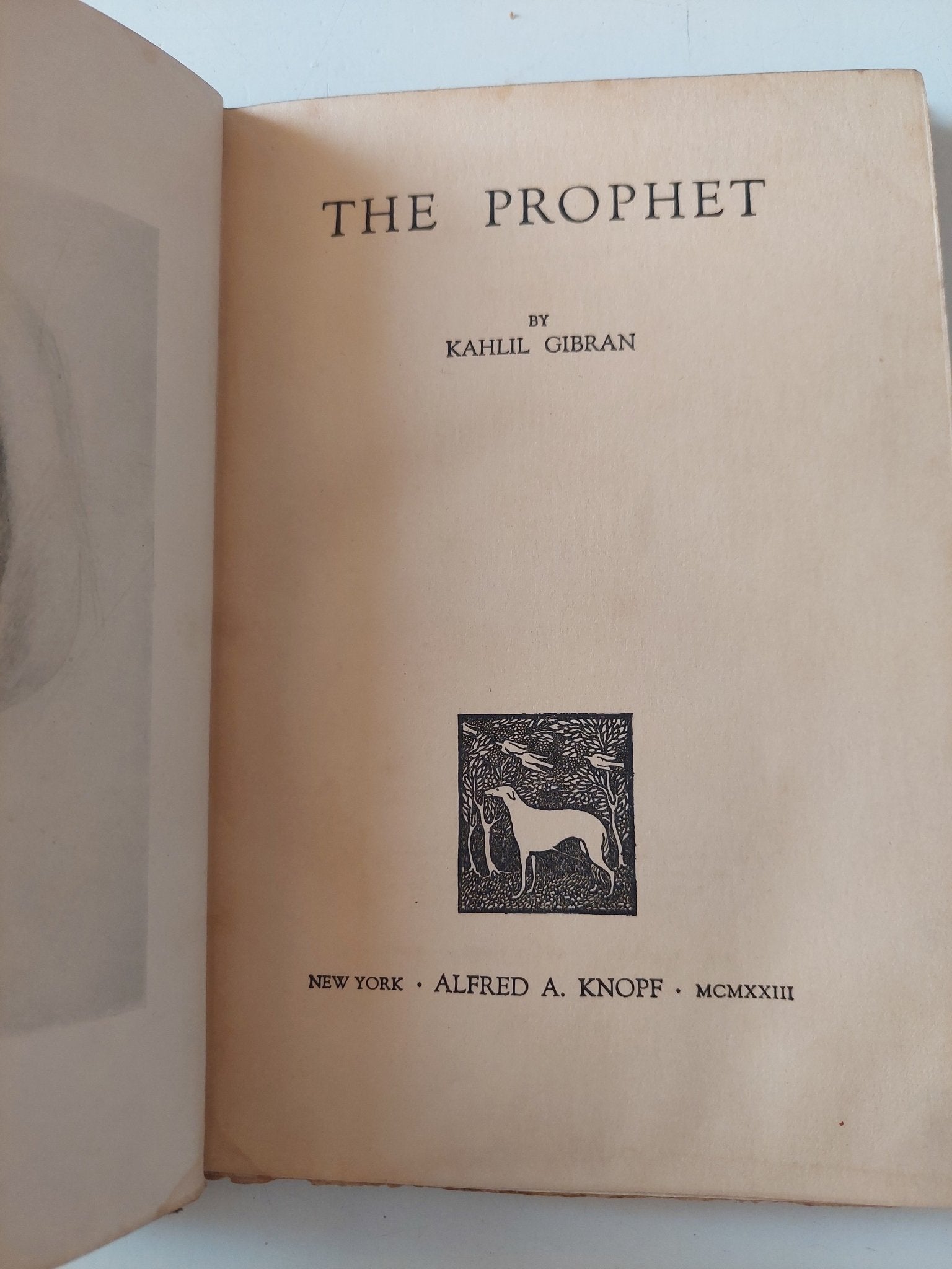 The Prophet / Kahlil Gibran هارد كفر ملحق بالصور مع إهداء خاص جدا من جبران خليل جبران - متجر كتب مصر - متجر كتب مصر
