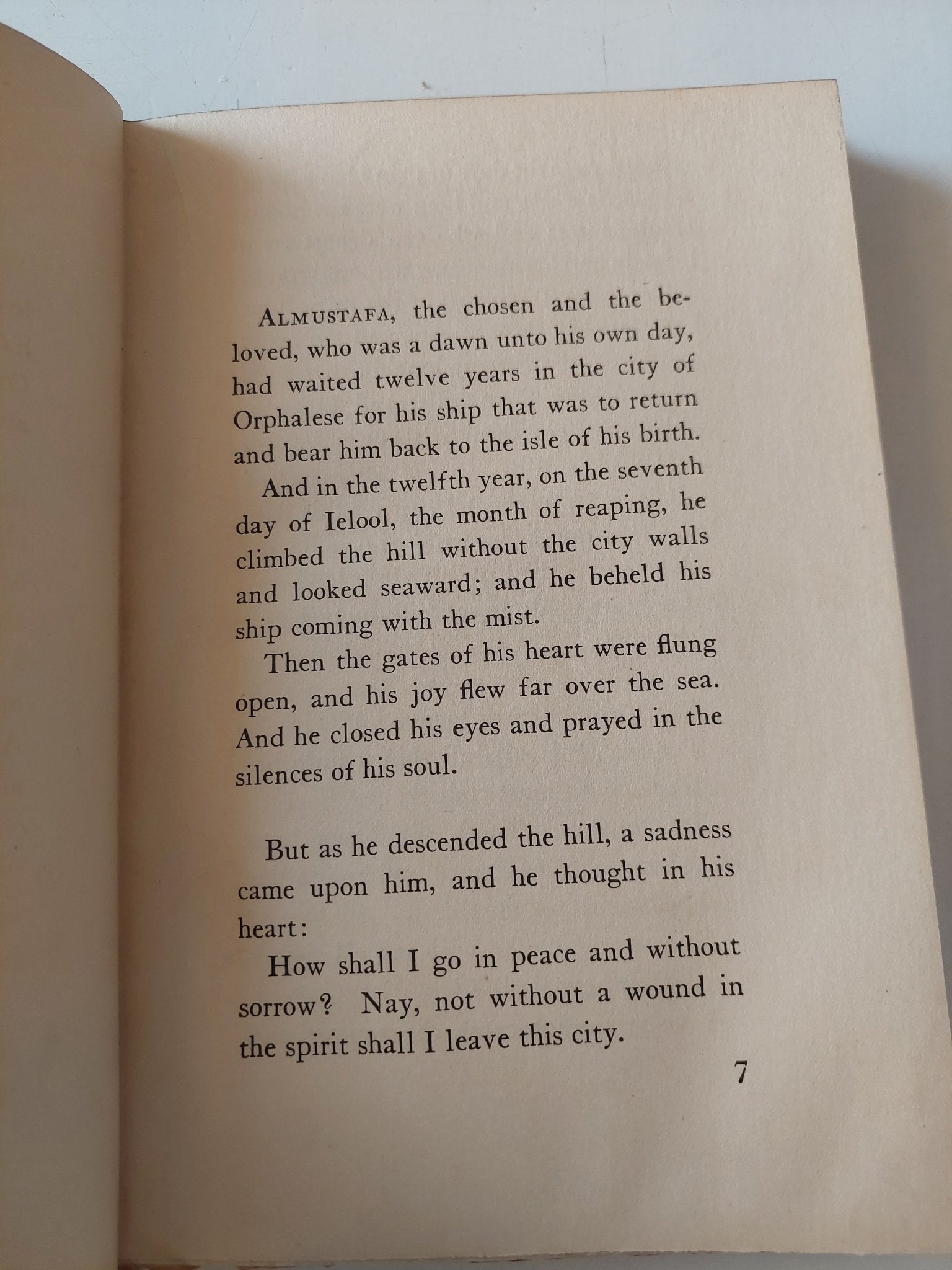 The Prophet / Kahlil Gibran هارد كفر ملحق بالصور مع إهداء خاص جدا من جبران خليل جبران - متجر كتب مصر - متجر كتب مصر