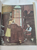 The Saturday Evening Post Norman Rockwell Book - قطع كبير ملحق بالصور / هارد كفر - متجر كتب مصر - متجر كتب مصر