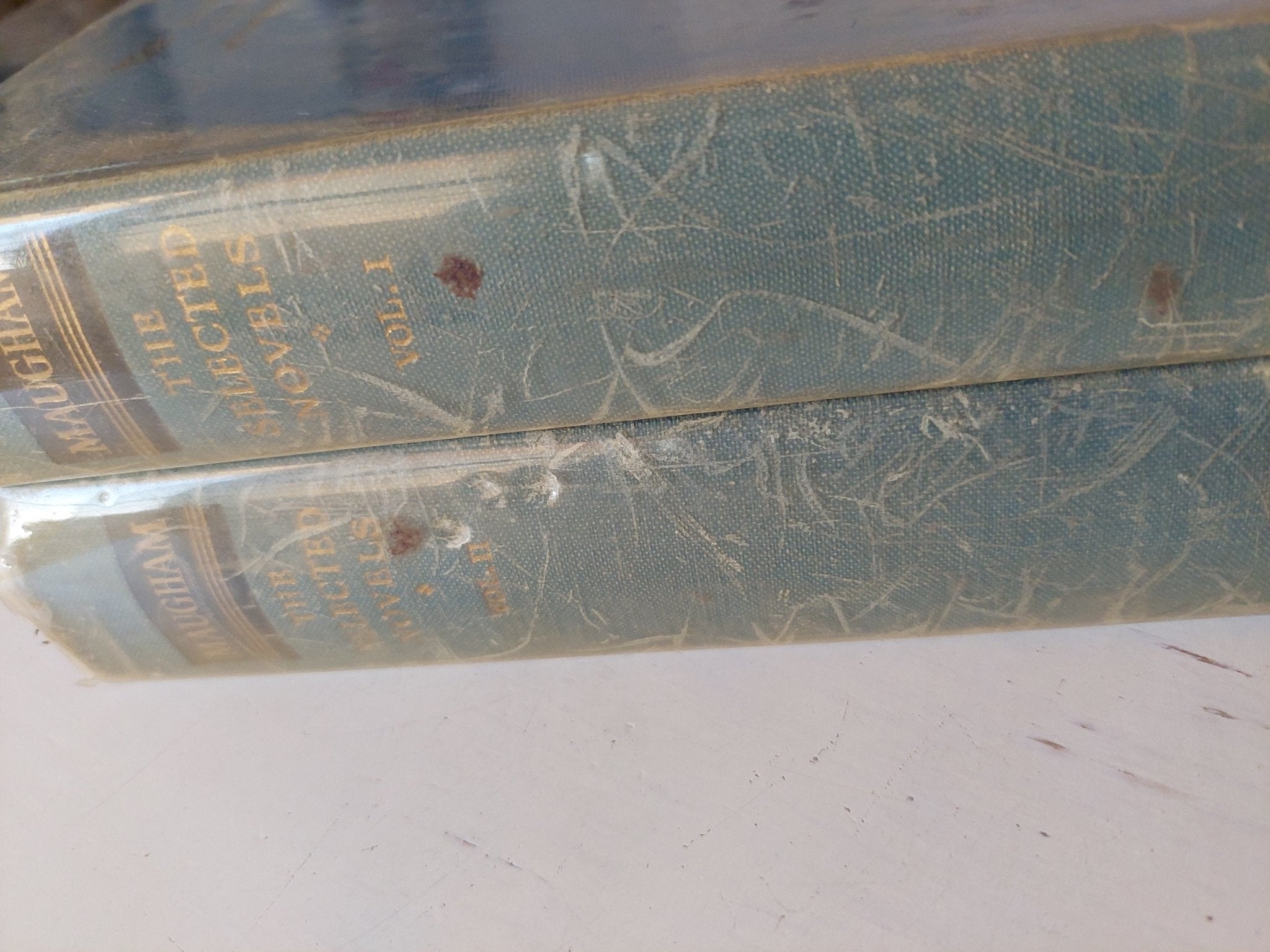The selected novels of Somerset Maugham - جزئين هارد كفر - متجر كتب مصر - متجر كتب مصر