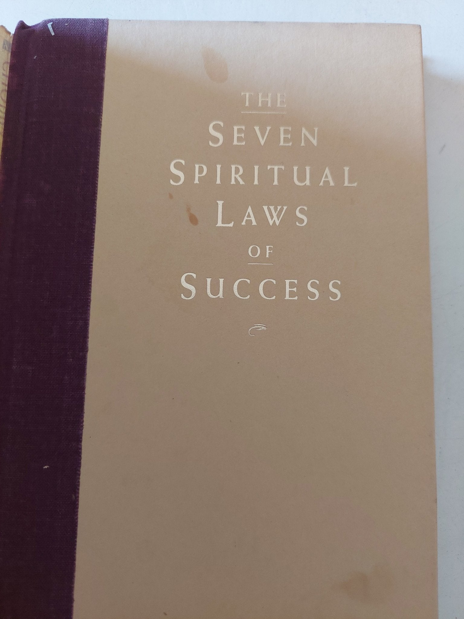 The seven spirituals laws of success / Deepak Chopra - هارد كفر - متجر كتب مصر - متجر كتب مصر