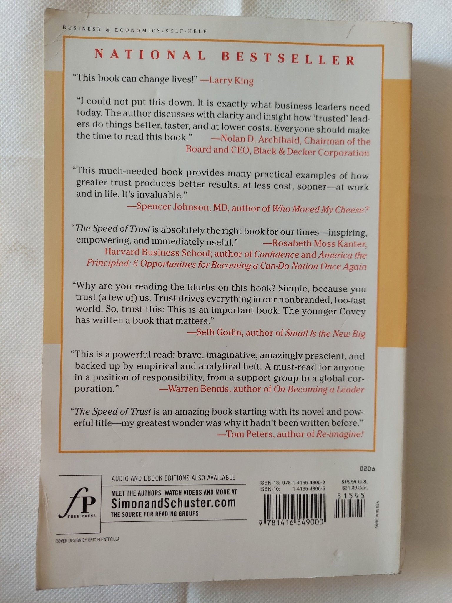 The speed of trust / Stephen Covey - متجر كتب مصر - متجر كتب مصر