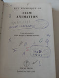 the technique of film animation / John Halas & Roger Manvell - هارد كفر ملحق بالصور - متجر كتب مصر - متجر كتب مصر