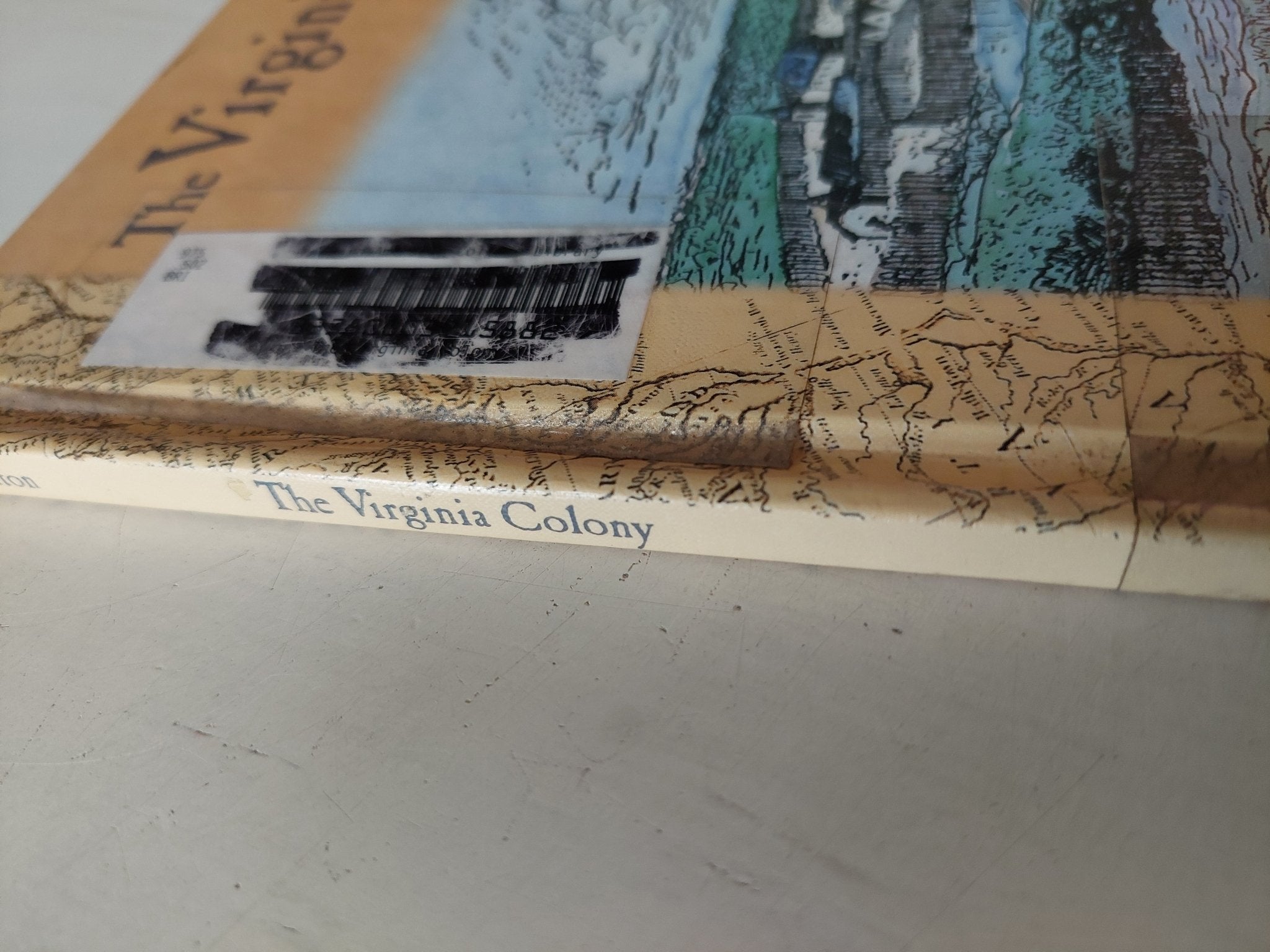 The Virginia colony - هارد كفر - متجر كتب مصر - متجر كتب مصر