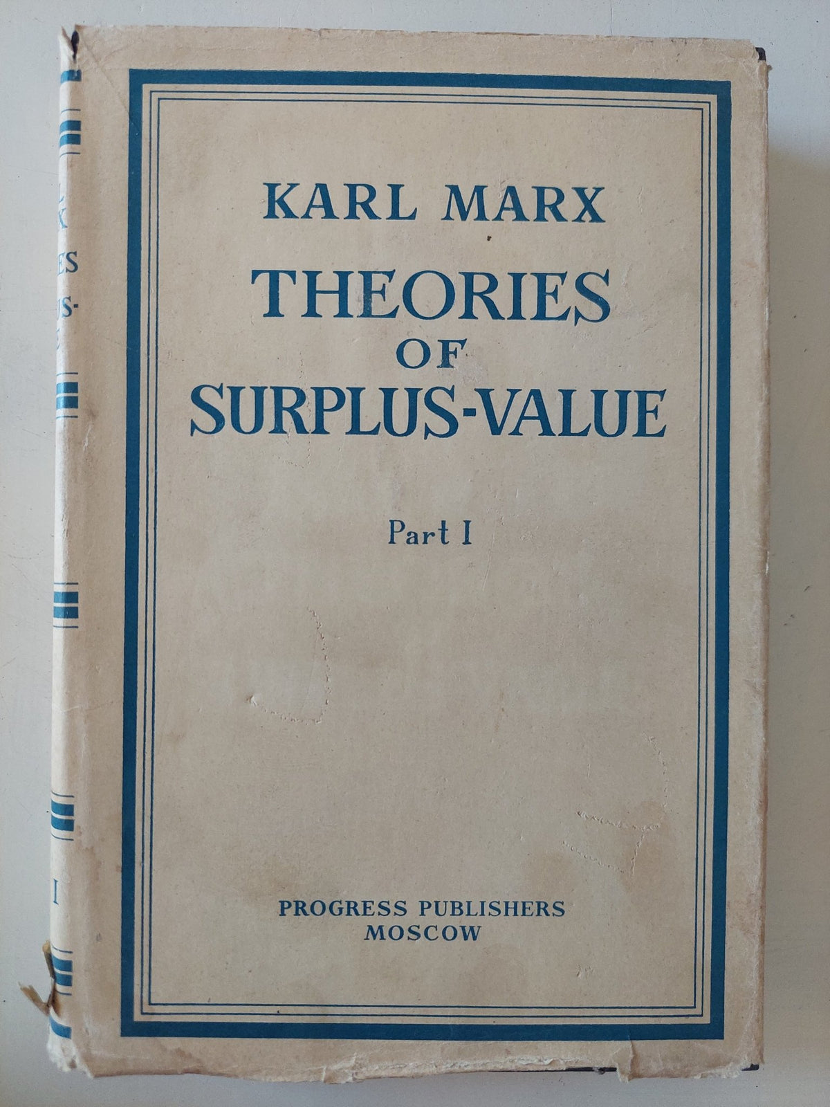 Theories of surplus-value / Karl Marx - ٣ أجزاء هارد كفر - متجر كتب مصر - المكتبة الفلسفية