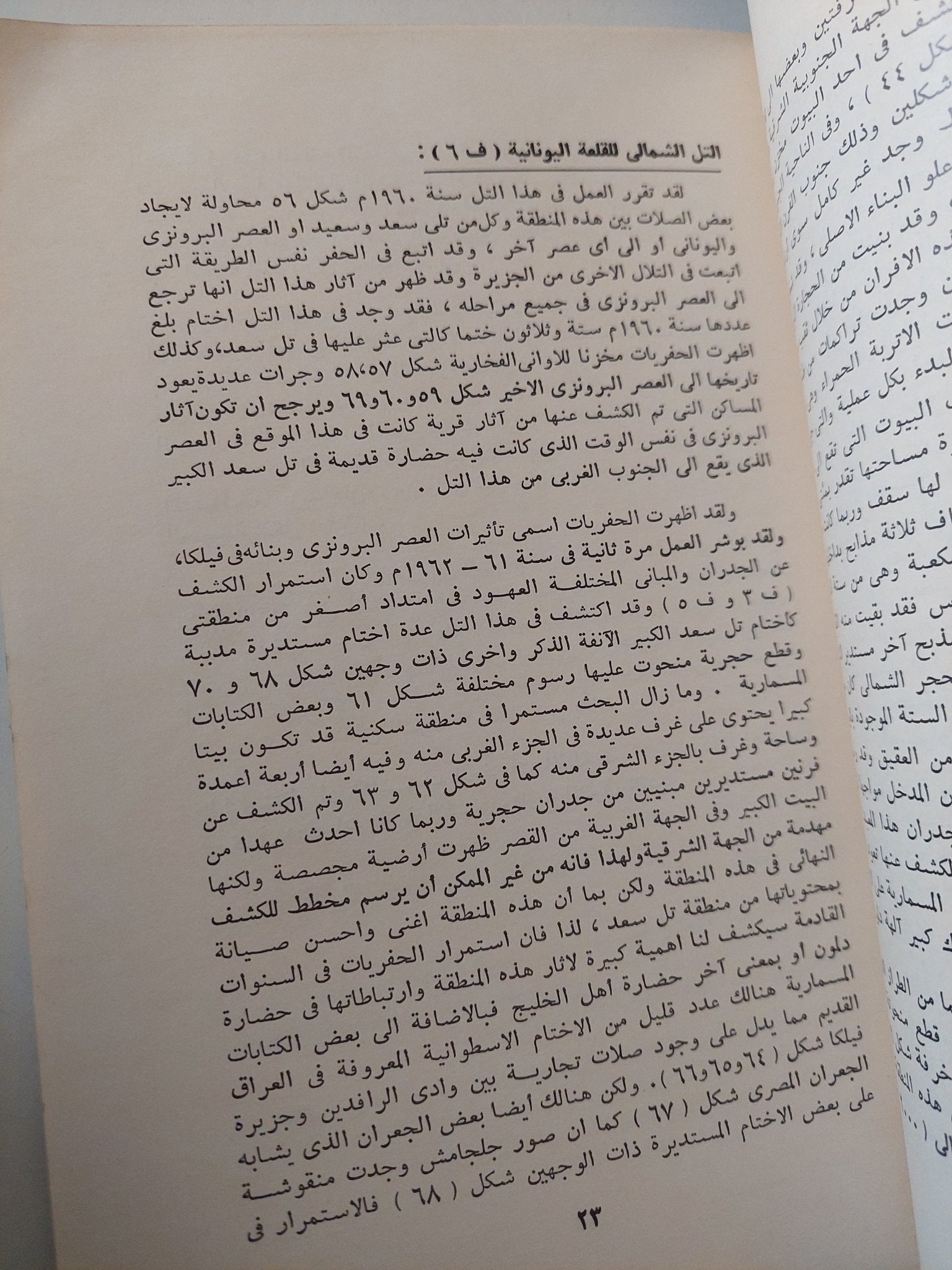 تقرير شامل عن الحفريات الأثرية فى جزيرة فيلكا - متجر كتب مصر - متجر كتب مصر