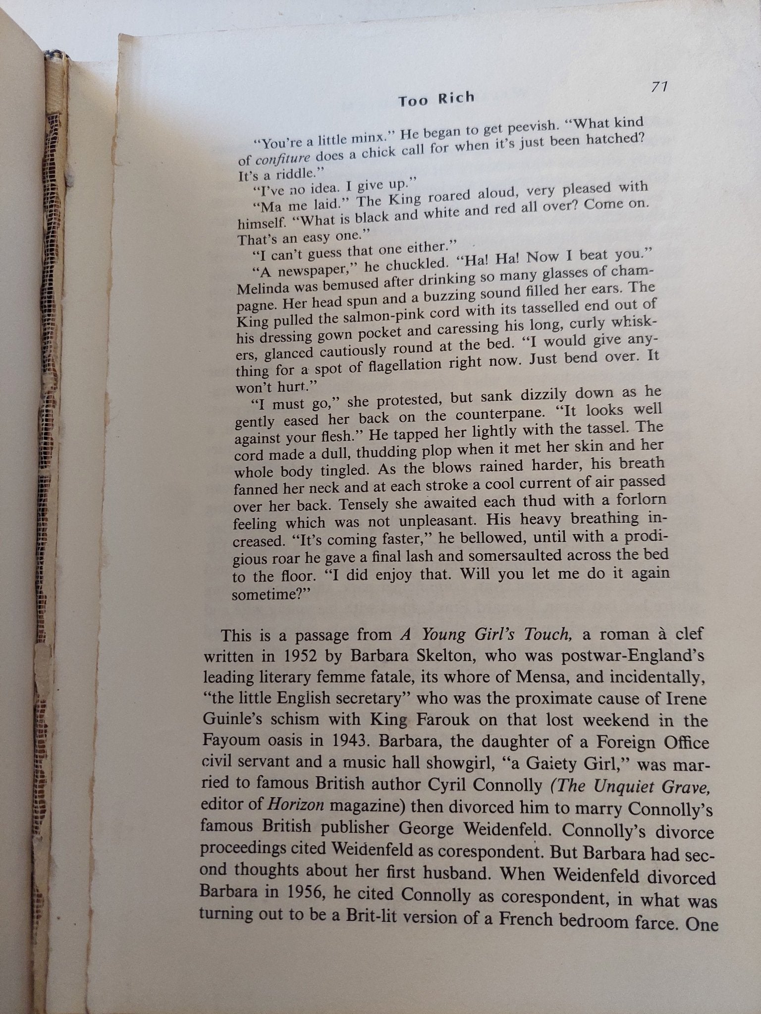 Too rich.. the high life and tragic death of king Farouk / William Stadiem - هارد كفر - متجر كتب مصر - متجر كتب مصر
