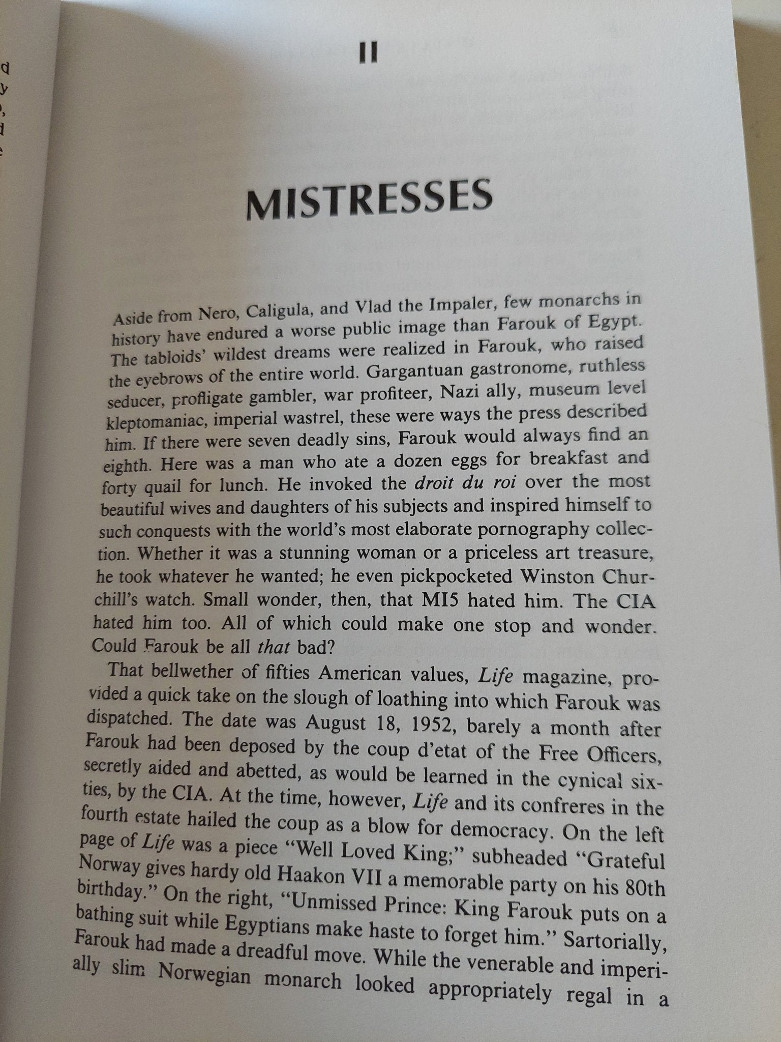 Too rich .. the high life and tragic death of king Farouk / William Stadiem - ملحق بالصور - متجر كتب مصر - متجر كتب مصر