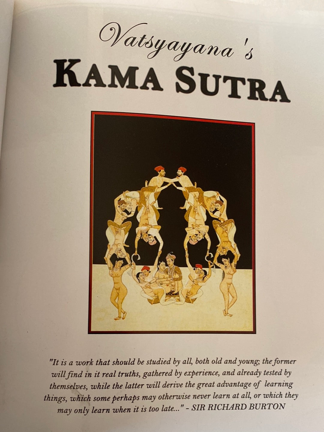 Vatsyayana’s Kama Sutra / Sir Richard Burton - متجر كتب مصر - متجر كتب مصر
