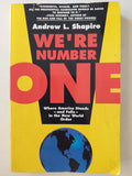 We're Number One: Where America Stands - and Falls - in the New World Order / Andrew L Shapiro - متجر كتب مصرمتجر كتب مصر