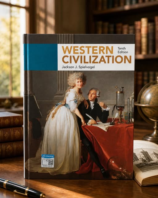 Western Civilization / Jackson J. Spielvagel - هارد كفر قطع كبير/ ملحق بالصور - متجر كتب مصر - متجر كتب مصر