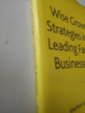 Wise growth strategies in leading family businesses / Joachim Schwass - هارد كفر - متجر كتب مصر - متجر كتب مصر