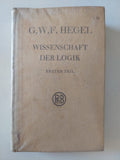 Wissenschaft der logik / G. W. F. Hegel - هارد كفر - متجر كتب مصر - المكتبة الفلسفية